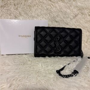 Yves Saint Laurent Becky wallet chain bag